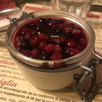 Panna cotta  at ArVolo Ristorante Pizzeria  in Rome