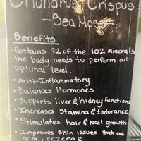 Sea Moss Educational Facts  at Living Electric LLC in Allentown