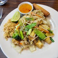 Pad thai lunch special at Thai Racha in New Braunfels