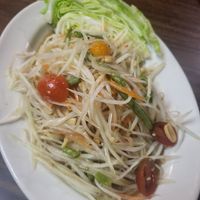 Green Papaya Salad at Thai Racha in New Braunfels