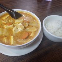 Massaman Yellow Curry at Thai Racha in New Braunfels
