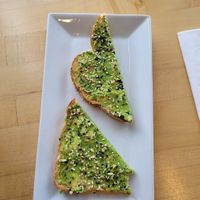 avocado toast at Prince Street Cafe in Columbia
