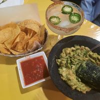 chips and table side guac at Tequila Mexican Grill & Bar - Richmond in Lancaster