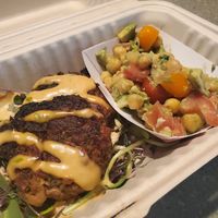 Lion's mane 'crab' cakes at Radical Plants in St Clair Shores