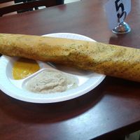 Palak masala dosa at Sri Ganesh's Dosa House in Parsippany