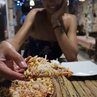 Vegan dessert pizza #Veganuary at Wathiyana in Bagua Grande