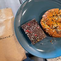 Vegan desserts, in this case take away  at Dune in Rotterdam