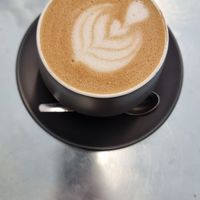 Latte at Dune in Rotterdam