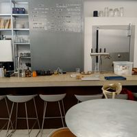 Inside the cafe (Summer 2025) at Dune in Rotterdam