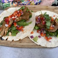 Chick’n tacos   at Hotel Lona in Frankston