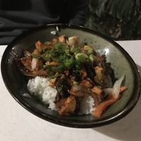 Tofu Miso Don  at Ashi Guesthouse & Cafe in Chiang Dao