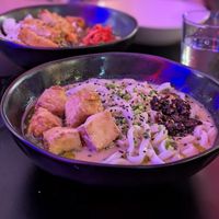 Noods with tofu at Bam Pow in Port Douglas