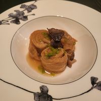 My favorite: beancurd skin with truffle at Ya Ge in Taipei