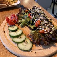 avocado toast  at Deli Kitchen in Munich