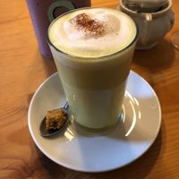 Golden milk at Deli Kitchen in Munich