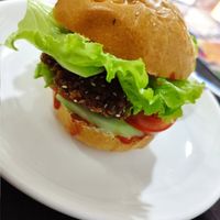 Soooo good and soooo vegan 😍 at Kaun Im Yok Vegan Restaurant - H&H in Vang Vieng