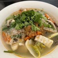 Pho?  at Kaun Im Yok Vegan Restaurant - H&H in Vang Vieng