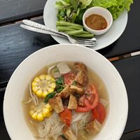 Pho   at Kaun Im Yok Vegan Restaurant - H&H in Vang Vieng