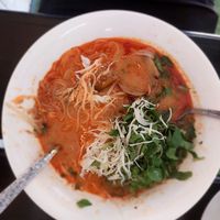 Suki at Kaun Im Yok Vegan Restaurant - H&H in Vang Vieng