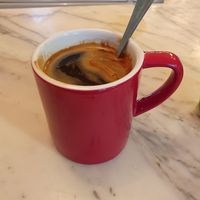 Coffee in a mug 👍 #Veganuary at The Breakfast Club - Soho on Berwick St in London