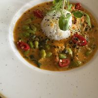 Vegan curry  at The Melville Inn in Lasswade