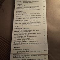   at malatesta trattoria in New York City