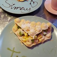 Bottom one is vegan at Tasty Waffel in Goeppingen