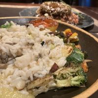 Vegan risotto  at Vila Cinco in Brasilia