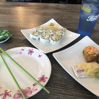 Vegan crab roll and noori   at Sipz Fusion Cafe - Clairemont Mesa in San Diego