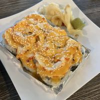 sipz dynamite roll  at Sipz Fusion Cafe - Clairemont Mesa in San Diego