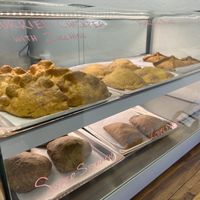 display case  at Likkle Patty Shop in Windsor Locks