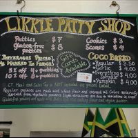 Pattie selection  at Likkle Patty Shop in Windsor Locks