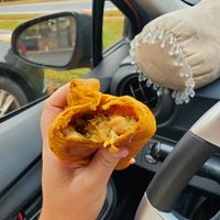 Chickpea flavor at Likkle Patty Shop in Windsor Locks