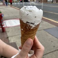 I ate my key lime ice cream too fast to get a photo of mine 😅  at Fable Creamery in Red Bank