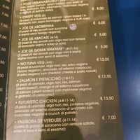 Menu at Aloisi Sushi Gourmet in Roseto