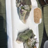Vegan summer roll   at Just Pho You in New York City
