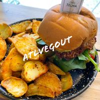 Oyster mushroom sandwich   at Casa Telma in Buenos Aires
