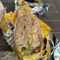 Traditional burrito   at El Carnal - Portal 80 in Bogota