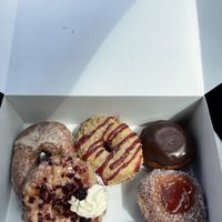   at Starlight Doughnut Lab in Norwood