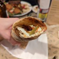 Potato sandwich- a little smal but delicious, I had 2 at Omnivore - St Denis in Montreal