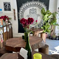  Dining room #Veganuary at VeganTaco in Guadalajara