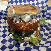 Spicy Blue Cheese Chickun Sandwich  at Vuture Food in Salt Lake City