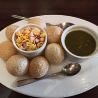 Pani Puri/Gol Gappa at Deepalis Restaurant and Dipyum Cakes in Birmingham