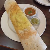 Masala Dosa at Deepalis Restaurant and Dipyum Cakes in Birmingham