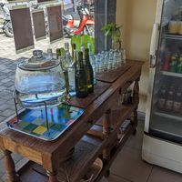 Free filtered water provided. at Krishna's Kitchen in Pecatu