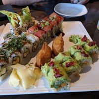Vegan sushi! at Blue Sushi Sake Grill - Wright Plaza in Omaha