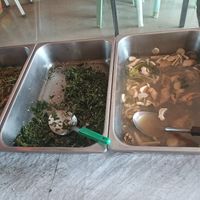 Seaweed, soups,tofu, sausage at Amon J - อมรเจ in Rayong