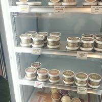 Packed ice cream at sari sari store サリサリストア in Osaka