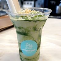 Matcha shake :) at sari sari store サリサリストア in Osaka