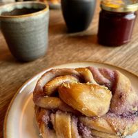   at Hygge Coffee & Micro Bakery in Reykjavik